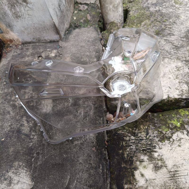 COVER MIKA LAMPU DEPAN VARIO 125/150 NEW 2018/2023 KACA BENING LOKAL