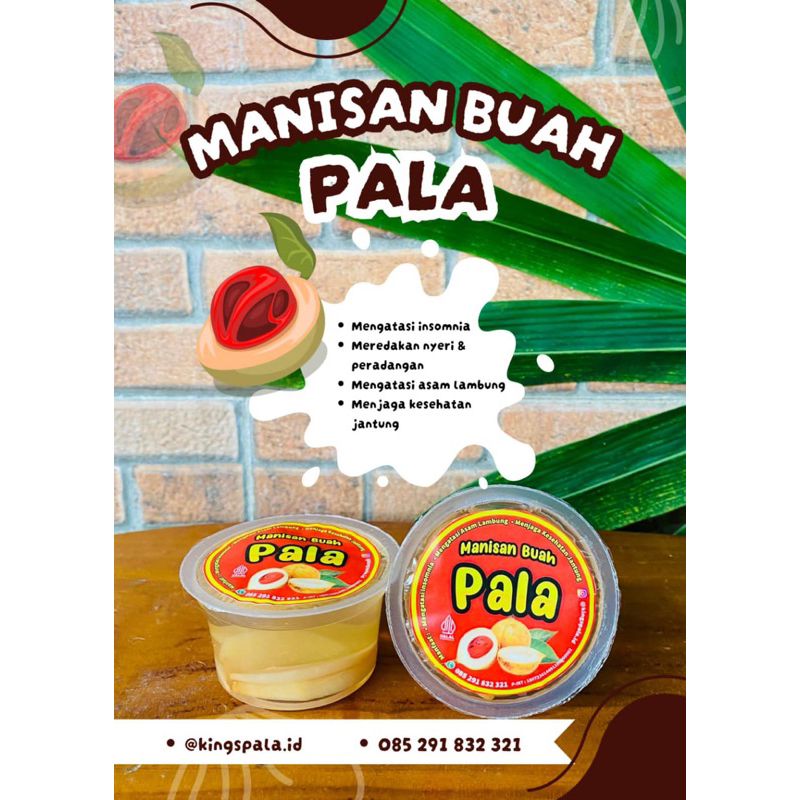 

Manisan Buah Pala King's Pala Khas Wonosobo