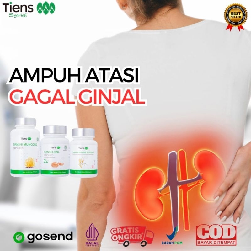 PAKET TIENS HERBAL CUCI DARAH GAGAL GINJAL