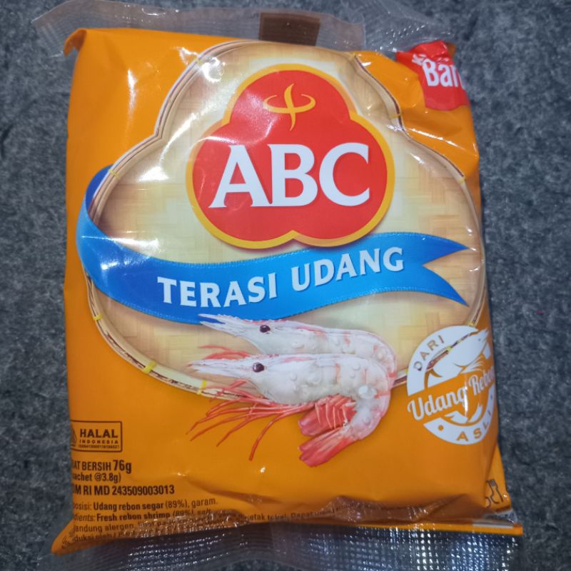 

(per pack) Terasi ABC Udang Per Pack 20 pcs