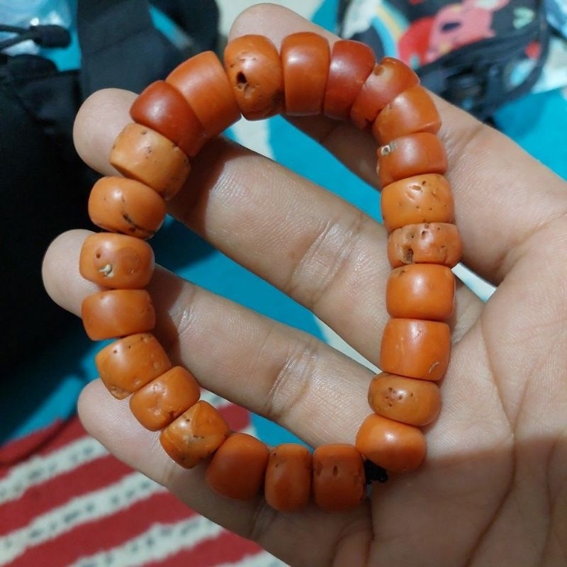 gelang marjan asli