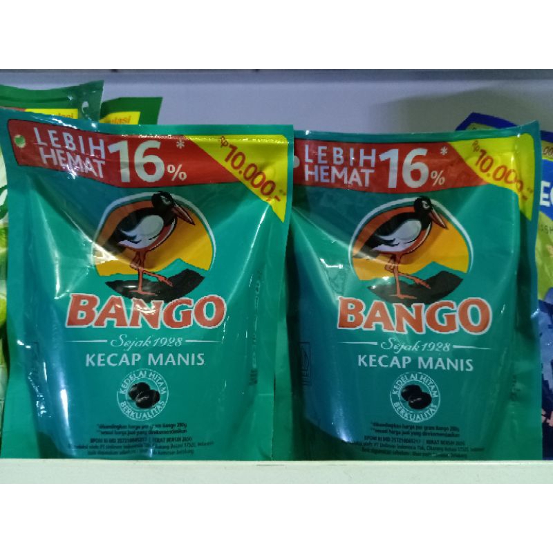 

BANGO KECAP MANIS REFILL 280 gr LEBIH HEMAT 16%