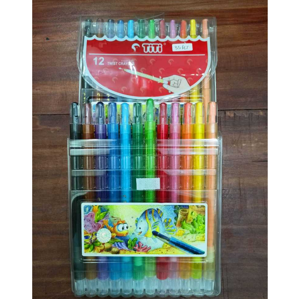 

CRAYON PUTAR 12 WARNA TITI