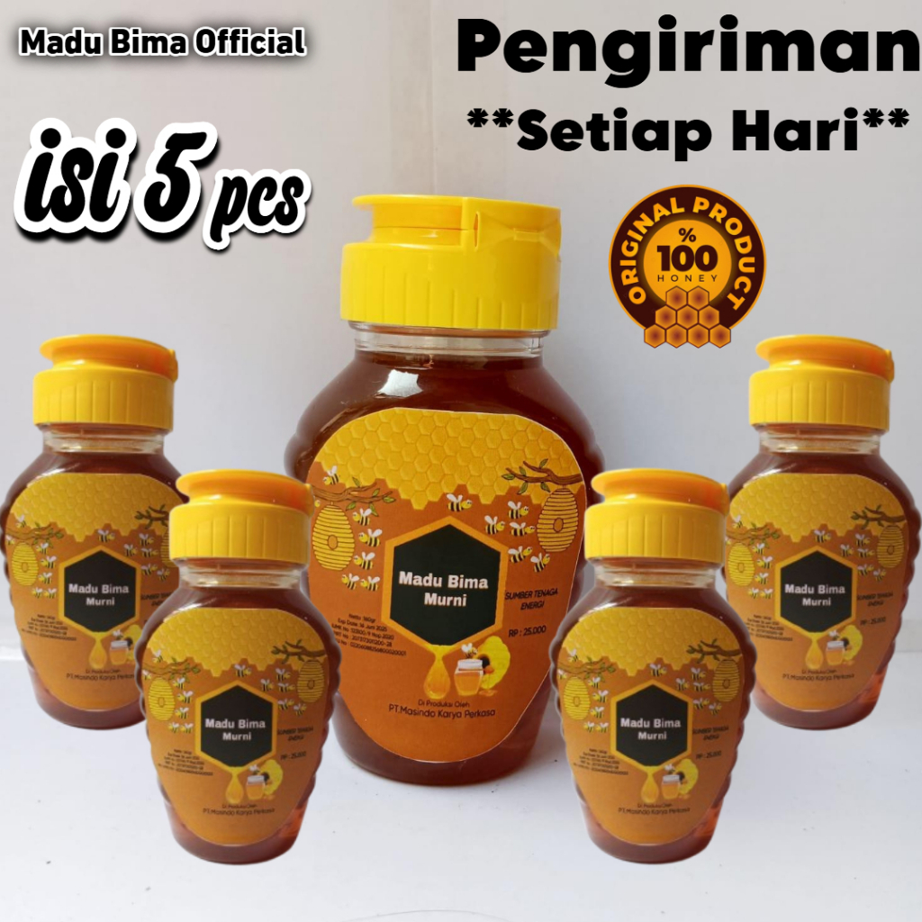 

MADU ASLI MURNI NEKTAR MULTIFLORA | HUTAN SUMBAWA 100% TANPA CAMPURAN | MADU BIMA MURNI 160GR