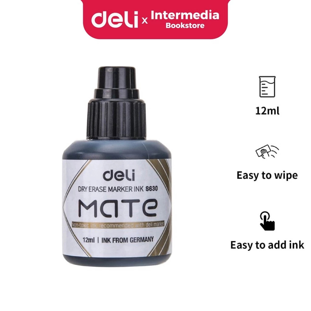 

TBMO DELI REFILL WHITEBOARD MARKER INK 12ML S630 - OC