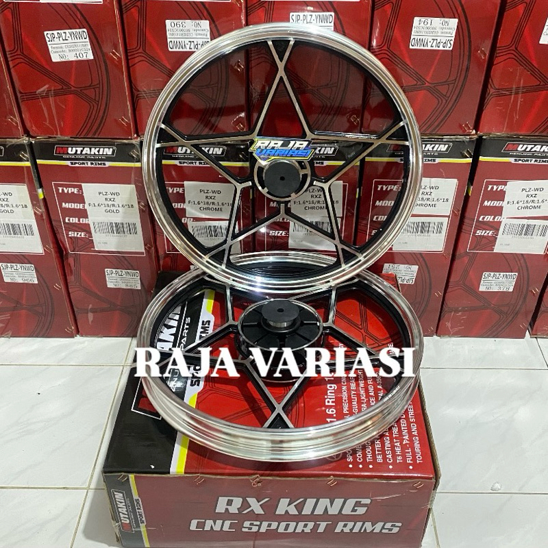 velg mutakin model enkei japan bintang SUZUKI RGR 150 thunder 125 RX KING RXK RXS RXZ ring 18 velg b
