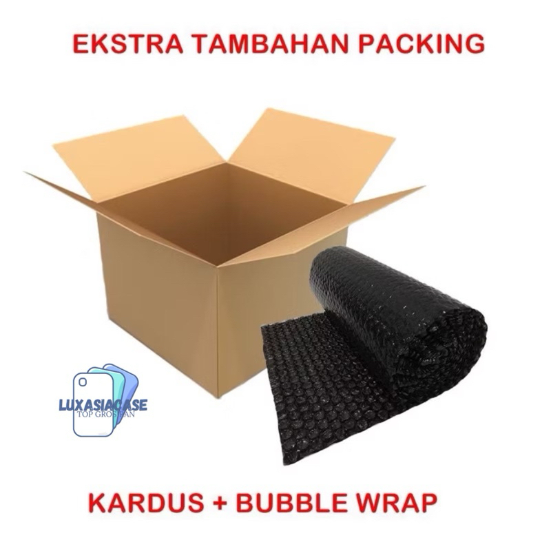 

PACKINGAN TAMBAHAN BUBBLE WRAP & DUS
