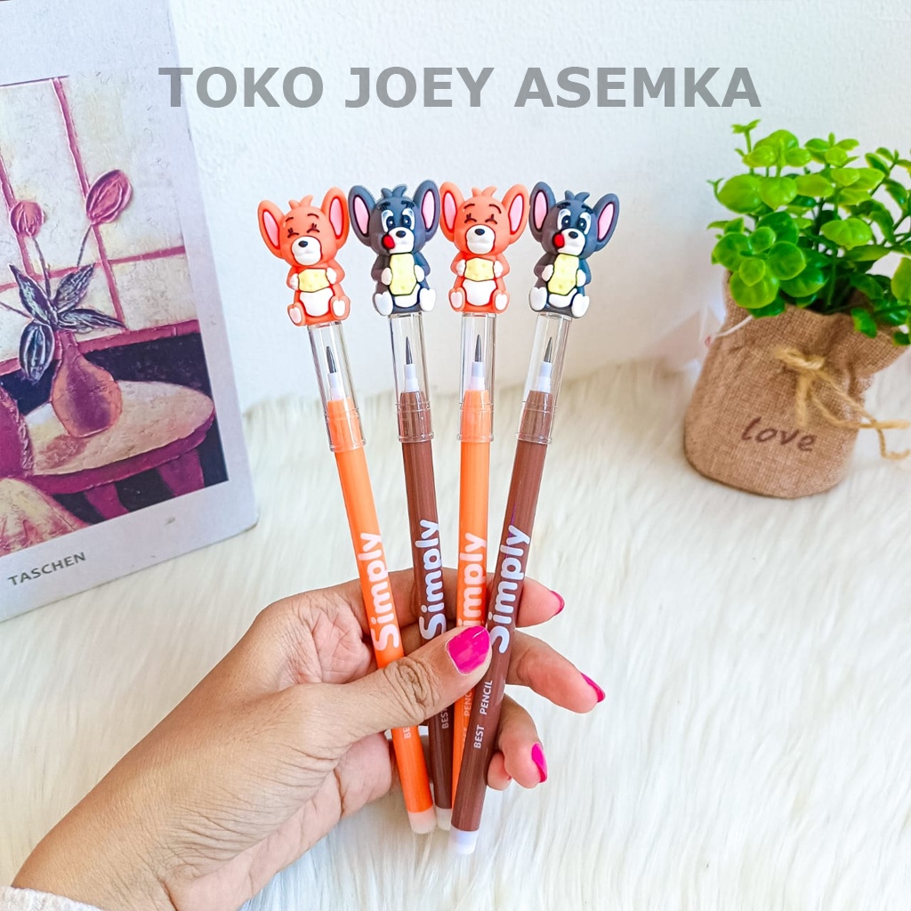 

PENSIL TOM AND JERRY SUSUN BENSIA LANTU KUCING PENCIL BISA DIISI ULANG PELURU TIKUS MOUSE COWOK LAKI