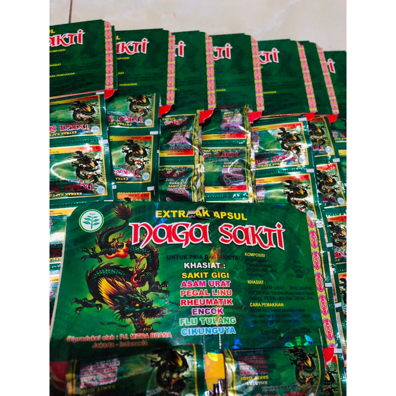 

NAGA SAKTI ORIGINAL GKP ASAM URAT REUMATIK PEGAL LINU