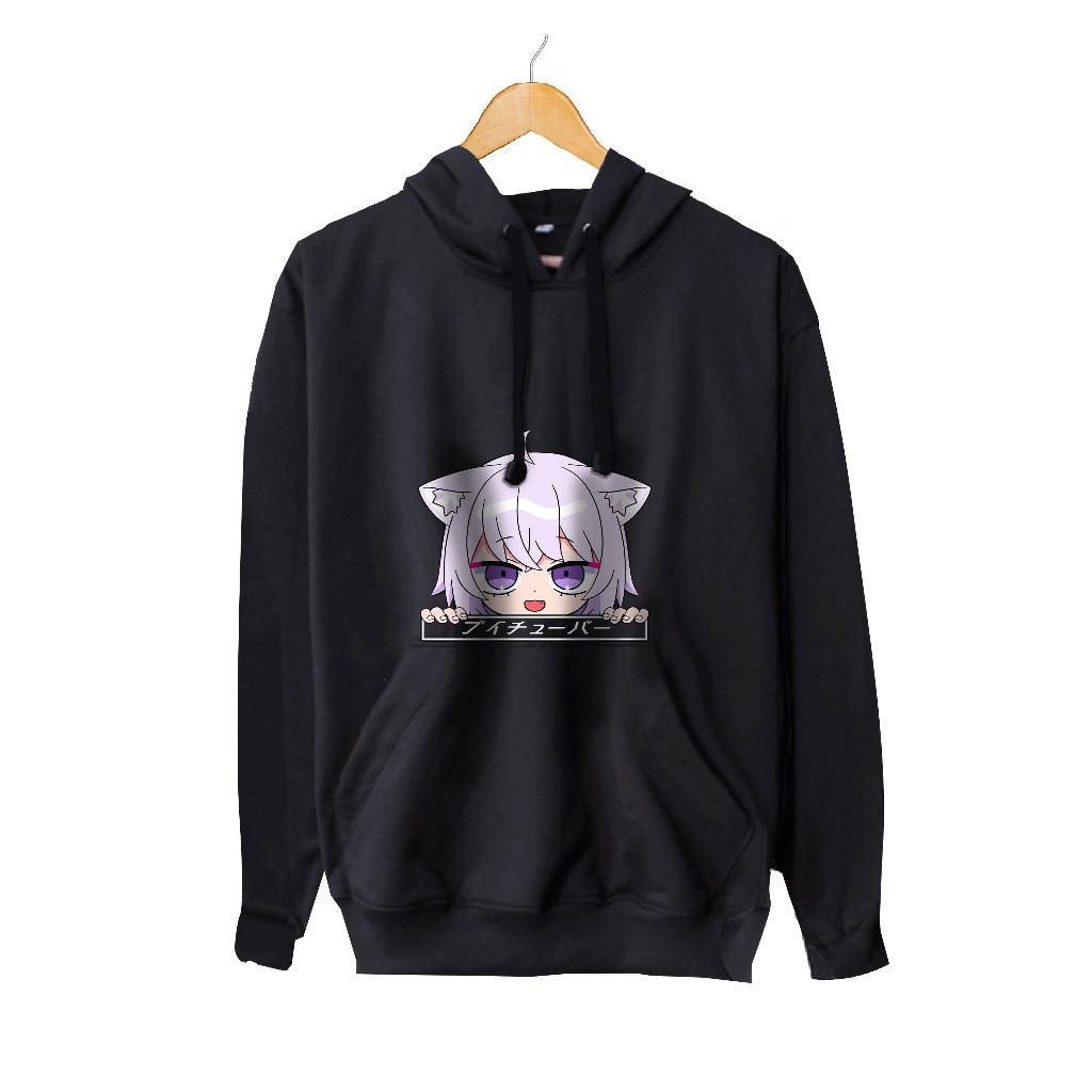 Jaket hoodie jumper infinite vtuberNEKOMATA OKAYU PEEKER ALT-HOLOLIVEmaterial cotton fleece