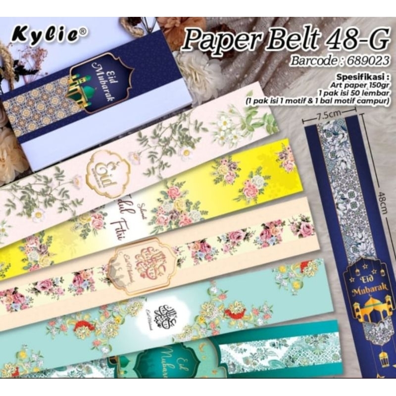

Paperbelt idul fitri lebaran mix motif