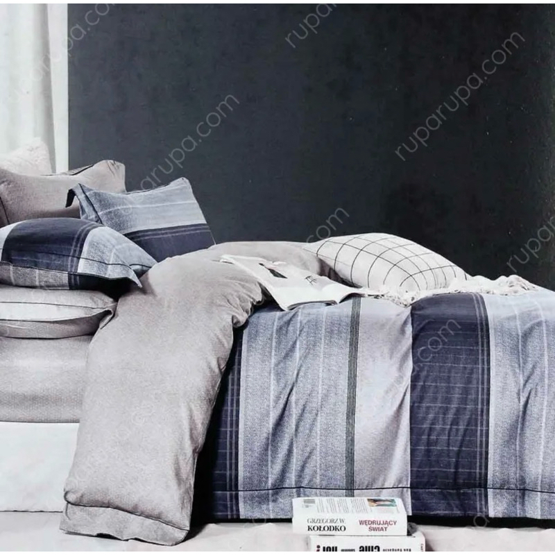 set sprei livia informa polyester ukuran 180x200x30 5pcs