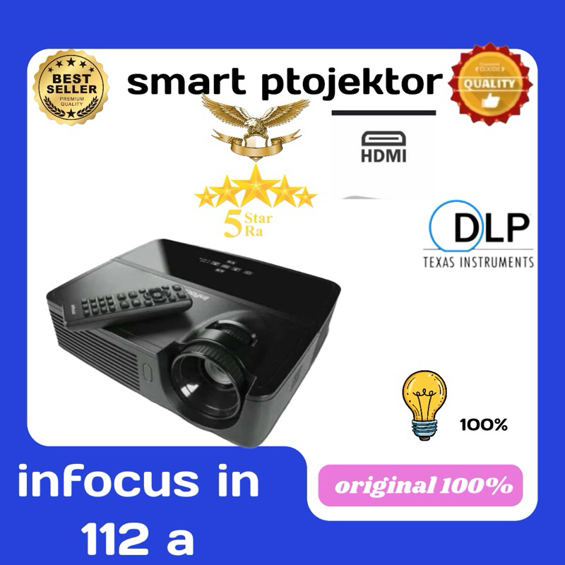 projektor infocus in112 original product projektor sekolah projektor murah