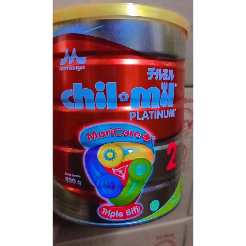 MORINAGA CHILMIL PLATINUM 800 GR | CHILMIL PLATINUM (6-12 BULAN) 800GR