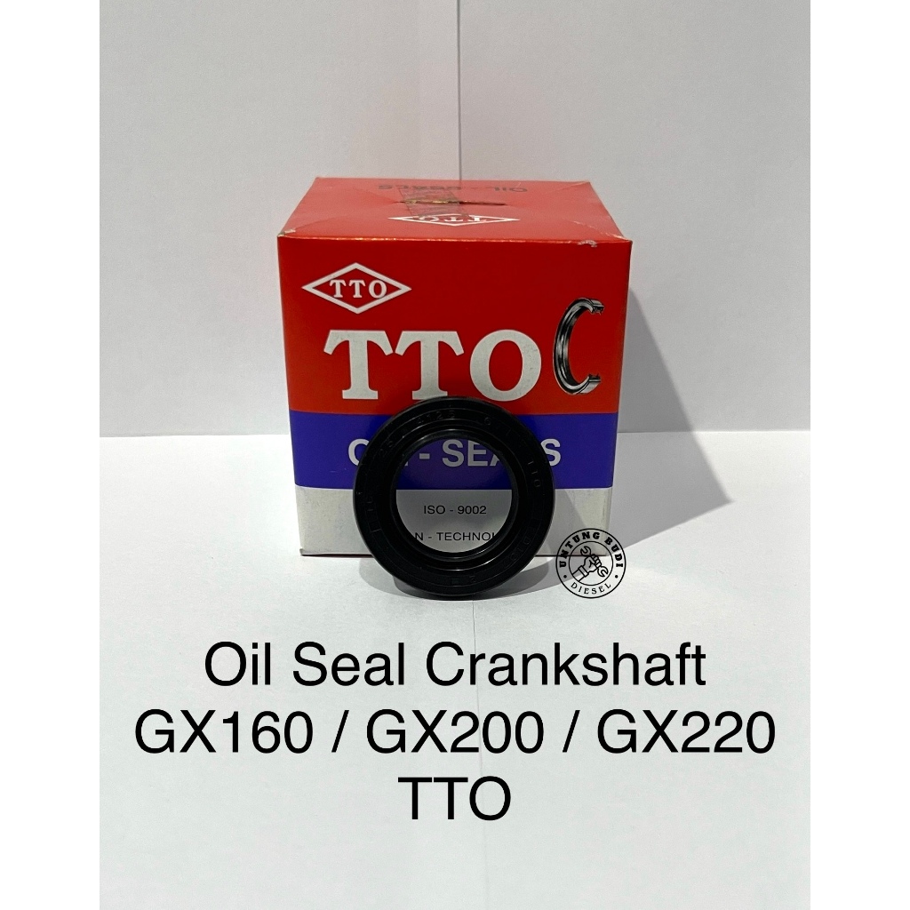 Oil Seal 25 41.25 6 TTO Karet Sil Oli Crankshaft GX160 GX 200 GX 220 As Kruk