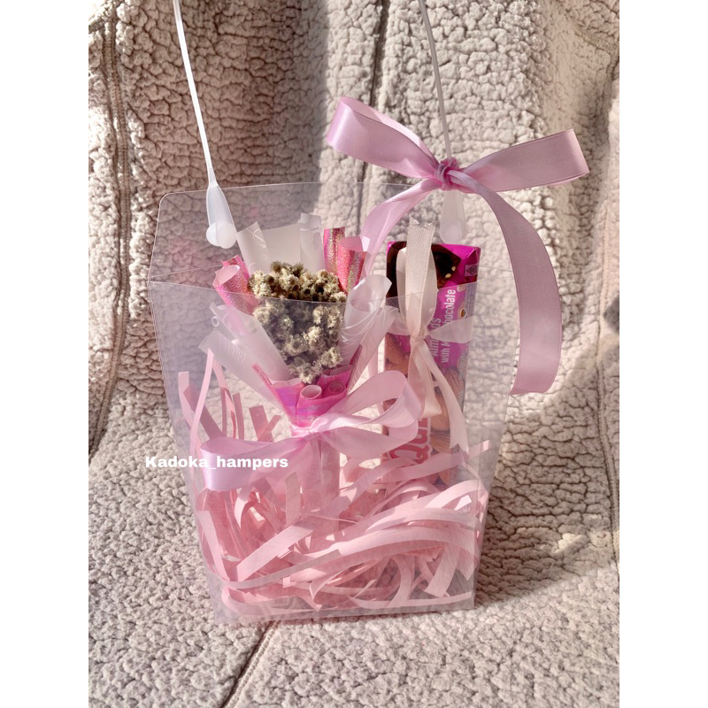 

Kado Valentine Totebag Mika [Bucket mini, cokelat]
