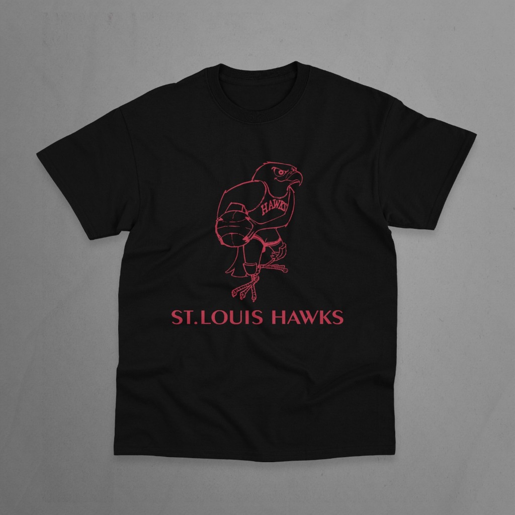 T-SHIRT HAWKS // KAOS HAWKS // ATLANTA HAWKS // KAOS BASKET NBA // 007