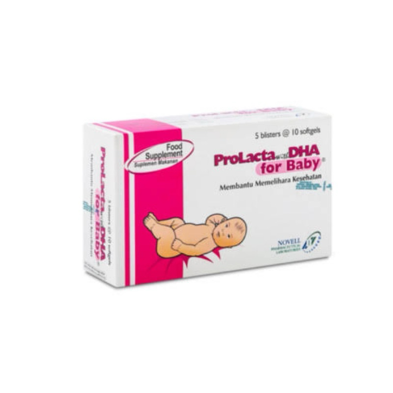 PROLACTA WITH DHA FOR BABY BOX 50 KAPSUL