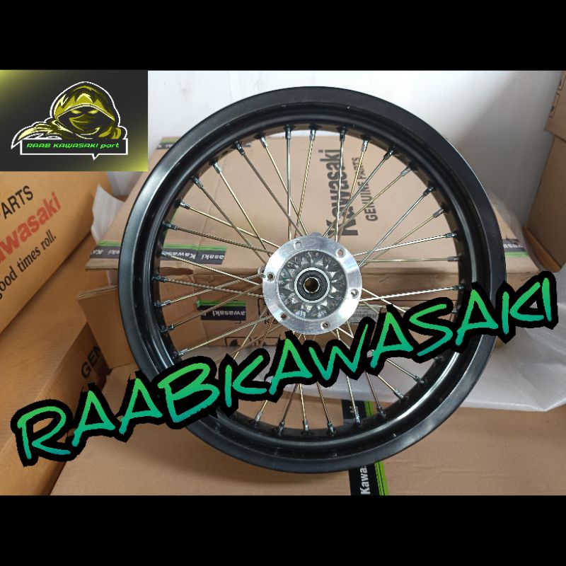 velg veleg takasago Exel asia hitam ring rim 18 belakang assy klx 150 bf/klx 150 sm new/dtraker 150 