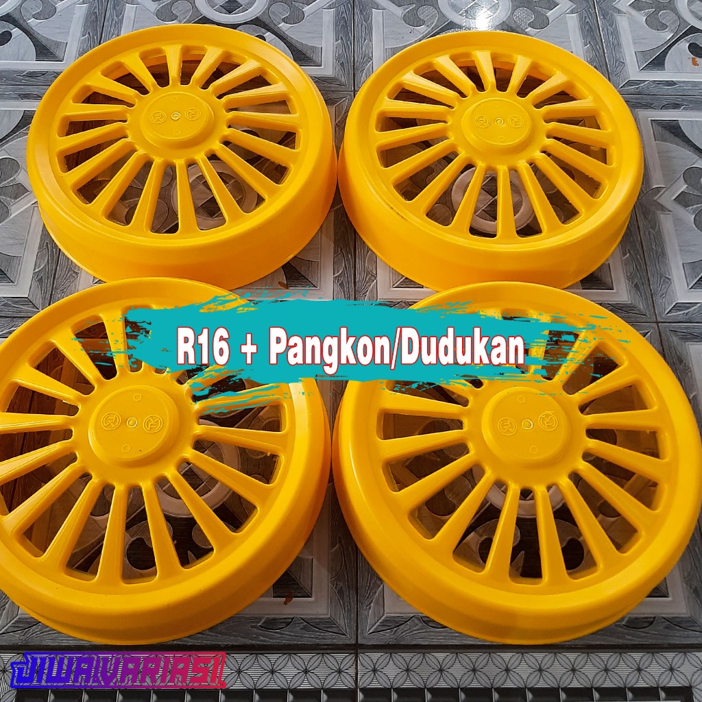 WILDOP,WHELDOF,DOP TRUK RING 16 DOKAR REBECCA NEW R16 PLASTIK TK ANTI PECAH