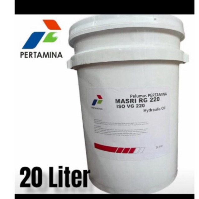 OLI MASRI RG 220 iso vg 220 isi 20 liter