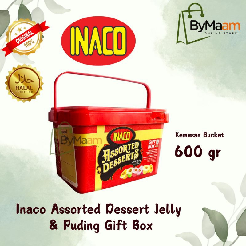 

INACO Assorted Dessert Jelly & Puding Gift Box 600 gr