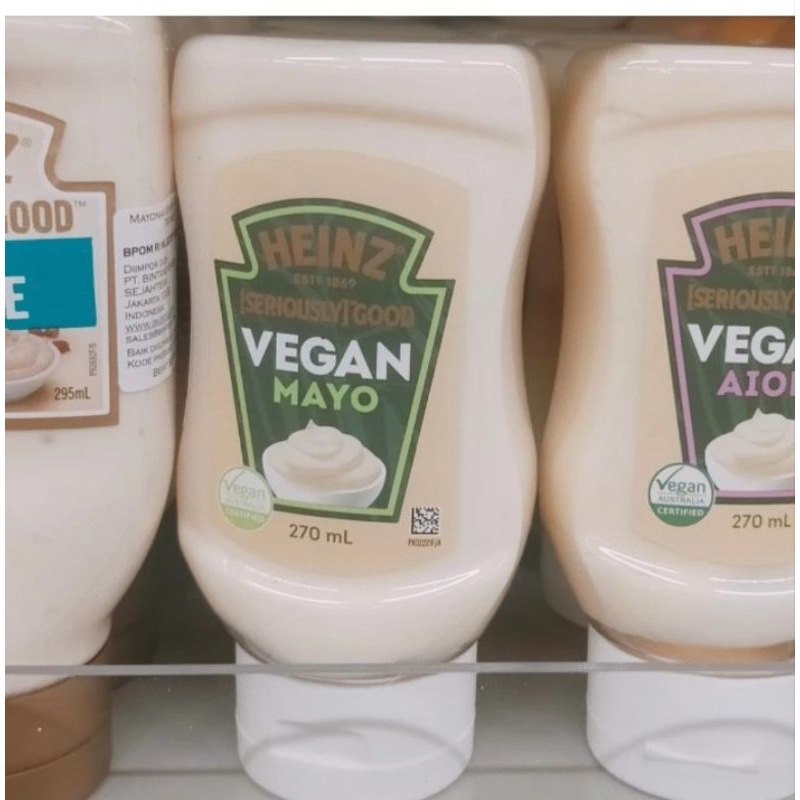 

heinz vegan mayonaise mayo 270ml