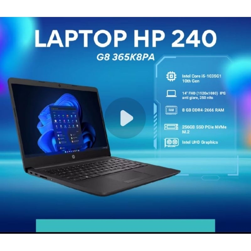 Laptop HP 240 G8 Notebook PC (365K8PA)