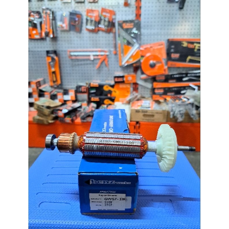 ARMATURE / ANGKER GERINDA BOSCH GWS 7100 GWS7-100 GWS 060 GWS-060/GWS6-100-BENZ