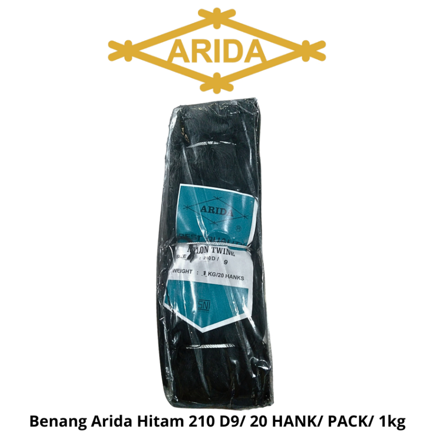 Benang Nylon Arida 210D/9 - 1 KG