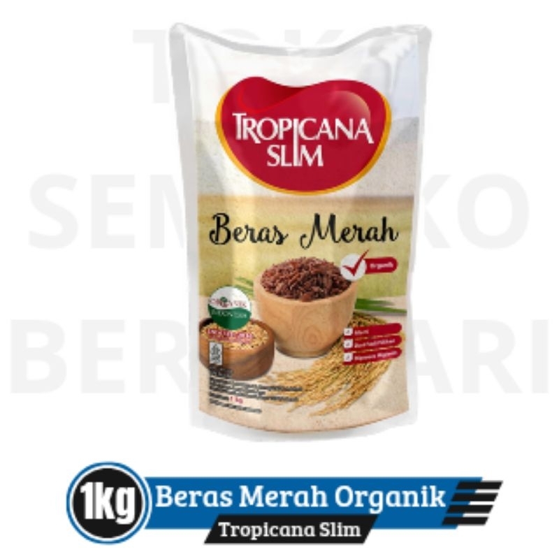 

Tropicana Slim Beras Merah Organik 1kg