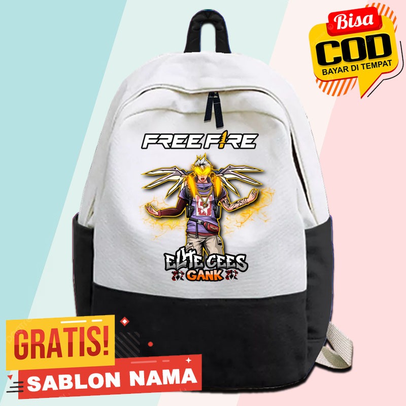 Tas Ransel Anak Sekolah Char FF / Tas Gendong Anak Sekolah Char FF