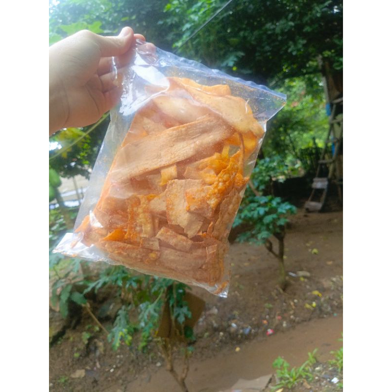 

Kripik manggleng 250 gram pedas balado