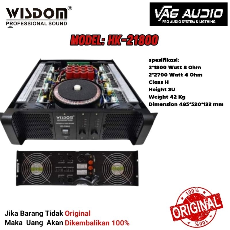 POWER WISDOM HK-21800 CLASS H