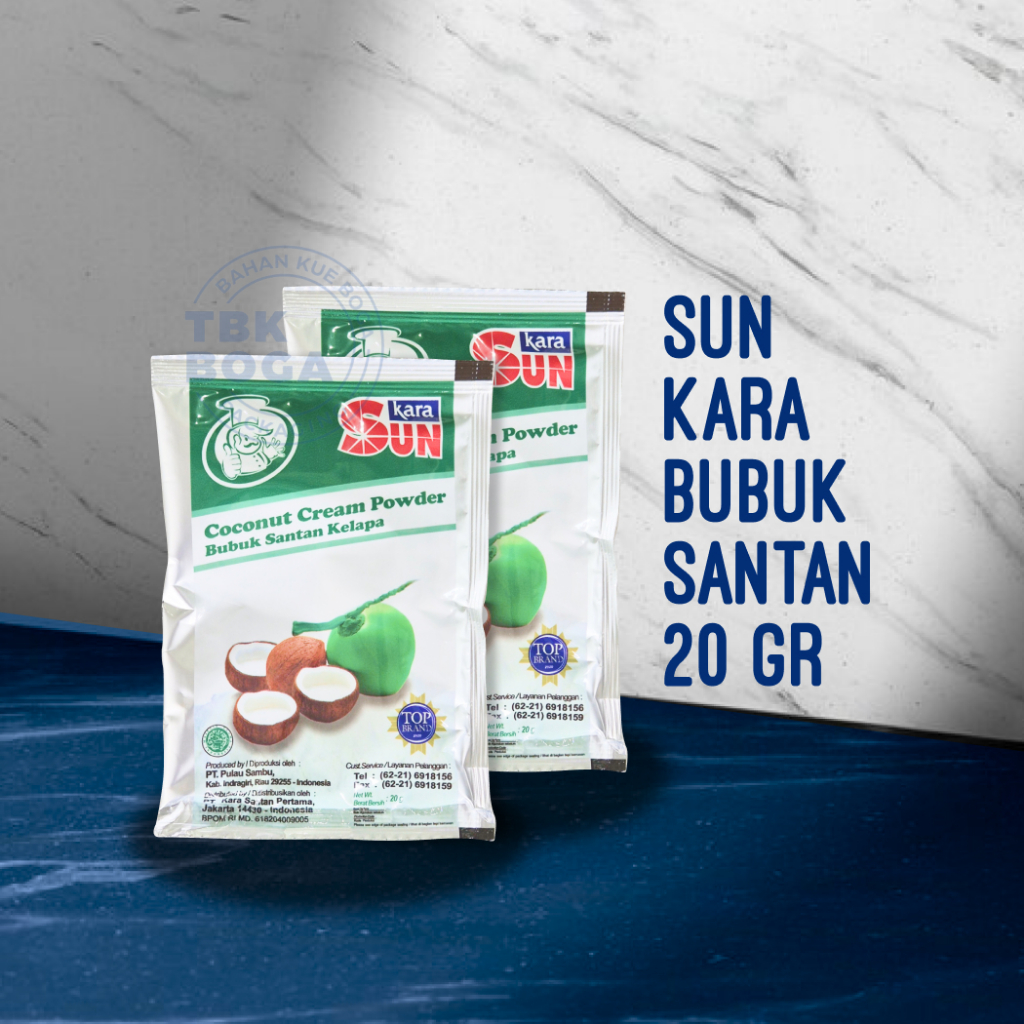 

Sun Kara Bubuk Santan ( 20 gr ) Kelapa Coconut Cream Powder