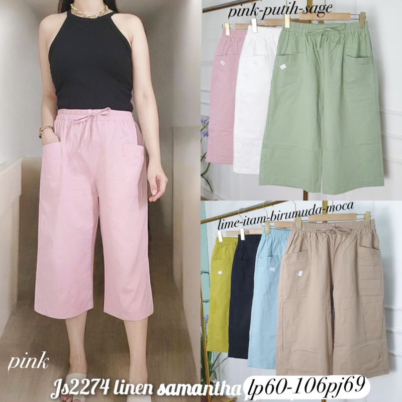 CELANA WANITA/CELANA KULOT WANITA /CELANA KULOT 7/8 WANITA