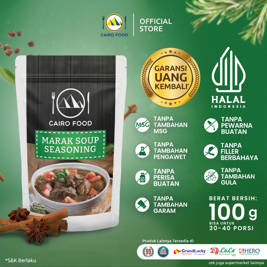 

Bumbu Sop Marak - Cairo Food 100 gr