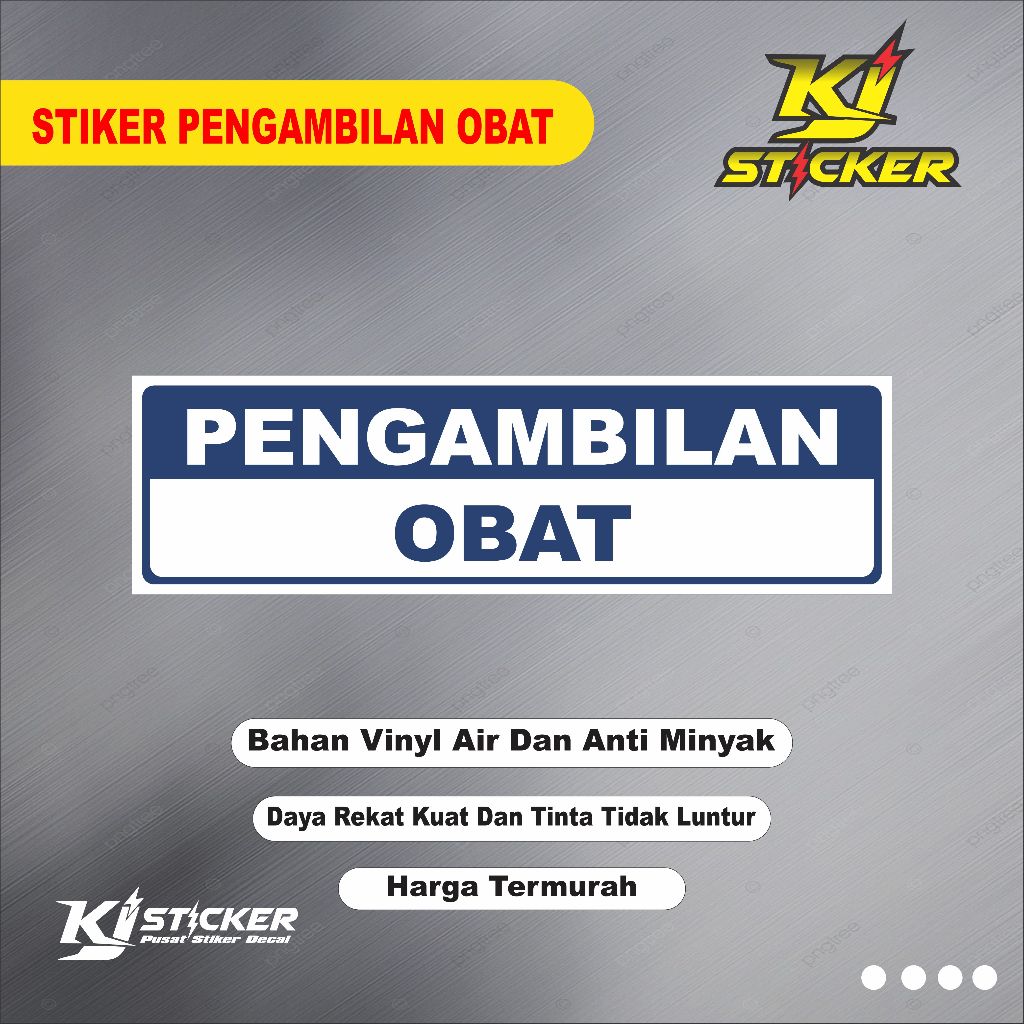 

Promo Stiker Pengambilan Obat / Stiker Penyerahan Obat / Stiker Apotek / Stiker Klinik / Stiker Puskesmas