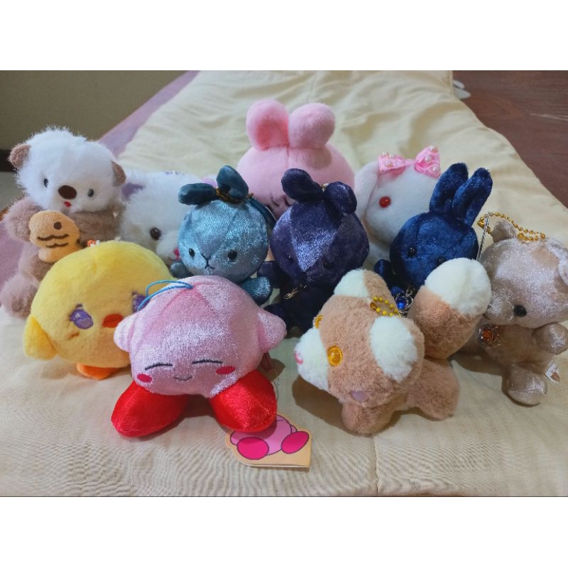 Gantungan Kunci Bagcharm Keychain Plushie Boneka Lucu Yell Birthcolor Sukutto Amuse Loppy SK Japan K