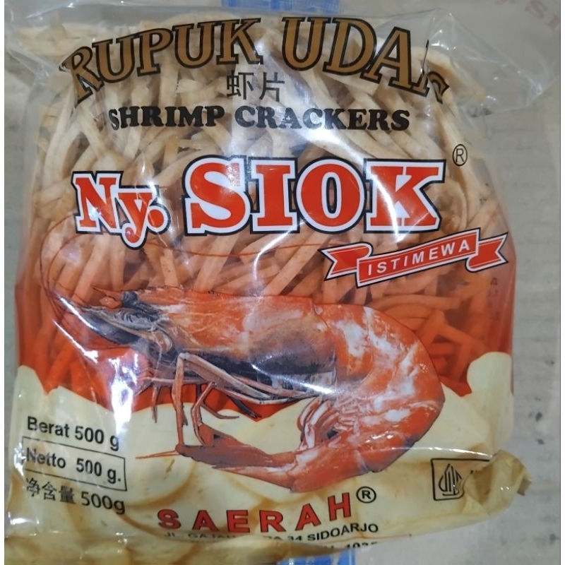 

KRUPUK UDANG NY.SIOK STIK [500 GR]