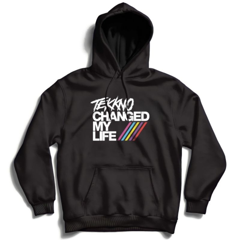 Jaket Hoodie Eskimo Callboy Tekkno Change My Life - Pria Wanita Custom Distro Polos