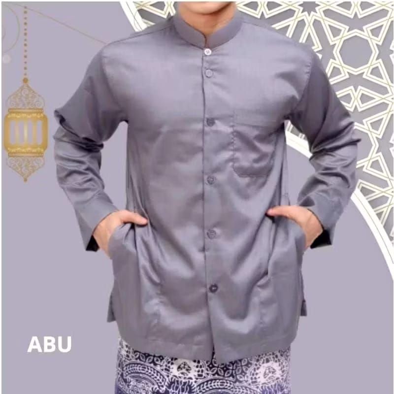 KOKO HAIBAH AMMU ORIGINAL PREMIUM SEMI JAS SAKU DEPAN BAHAN KATUN MADINAH ALWAF virall