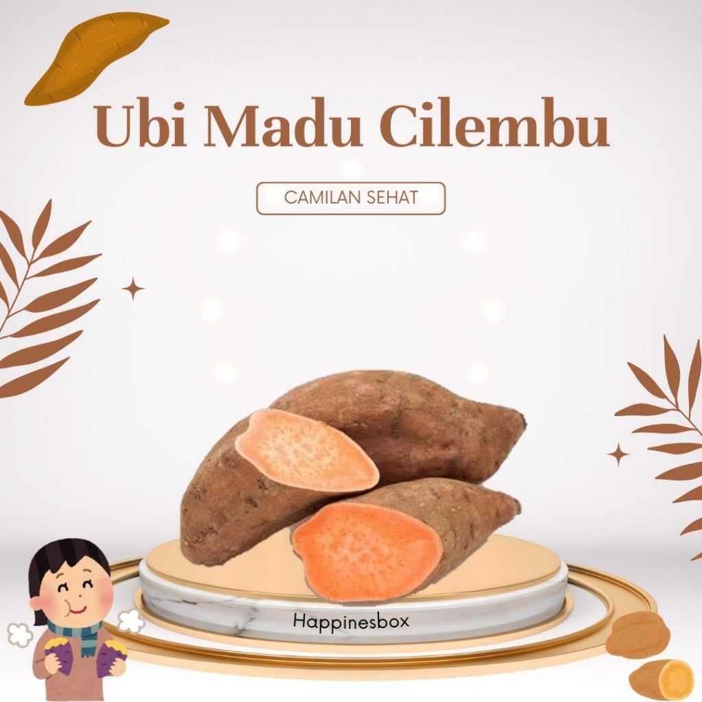 

Ubi Madu Cilembu - Camilan sehat, MPAsi, Diet - 1kg