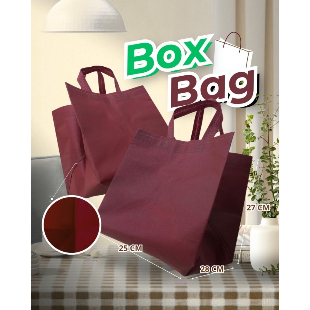 

TAS SPUNBOND BOX 27X25X28 MAROON