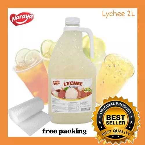 

Naraya Lychee Cordial / Konsentrat Minuman Rasa Leci / Leci Sirup 2L