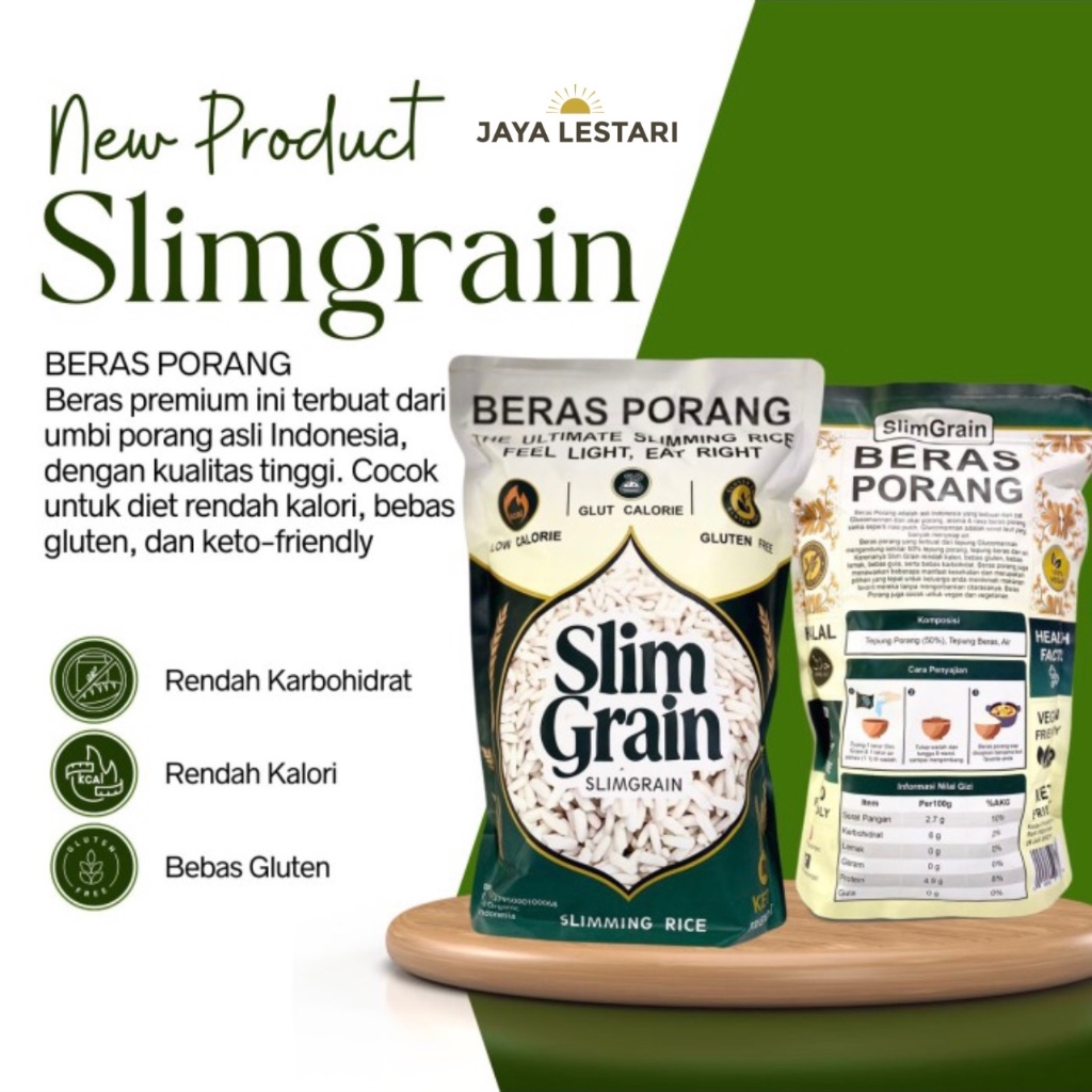 

Beras Porang Slim Grain (1kg)