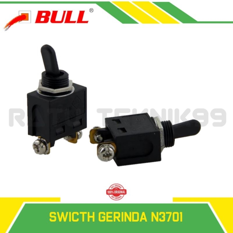 BULL Switch N3701 - Saklar Mesin Trimer Gerinda