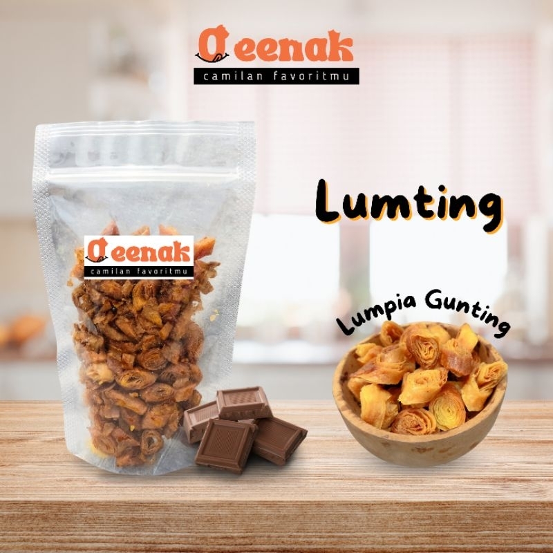 

LUMTING OEENAK - Lumpia gunting camilan renyah kripik gurih