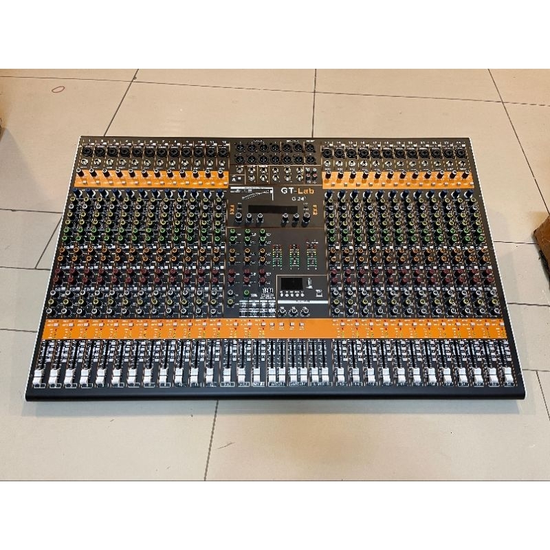 Mixer 24 Channel Gt Lab by RDW G24 Gen 2 USB Phantom PerChannel