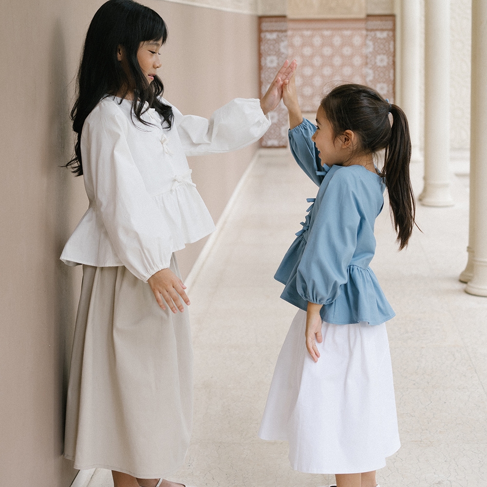 LEWIS EMMA - Dahlia Tunic (2-14 Tahun) Baju Anak Perempuan / Atasan Lengan Panjang